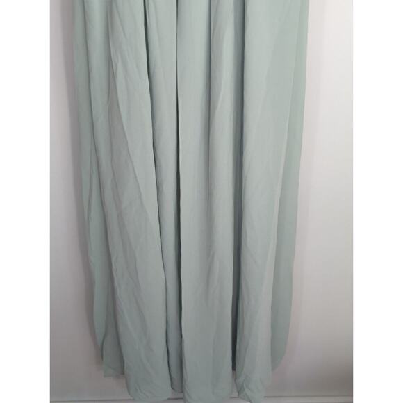 DB Studio‎ Celebrate Womens Smocked Scoop Neck Maxi Dress Dusty Sage Size 10 NWT - Picture 8 of 12